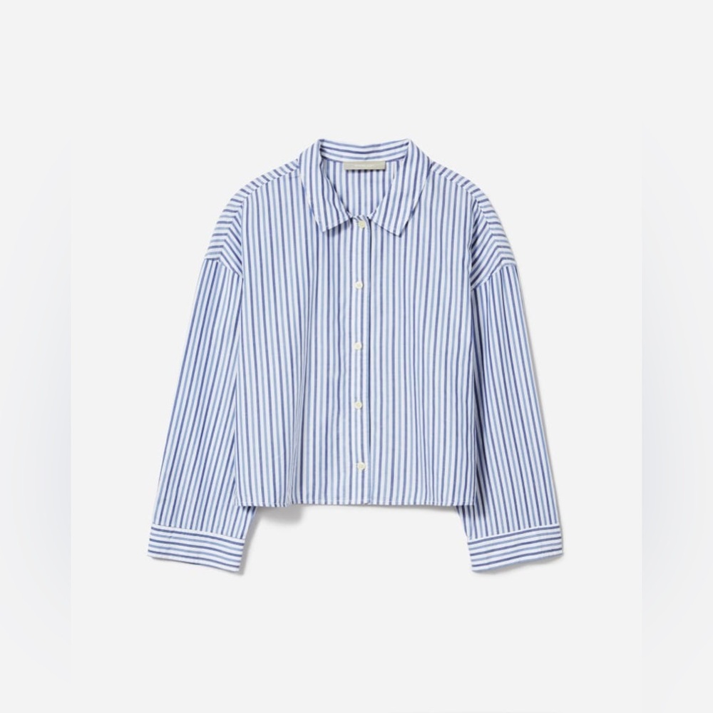 NWT Everlane The Woven PJ Top - Picture 1 of 11